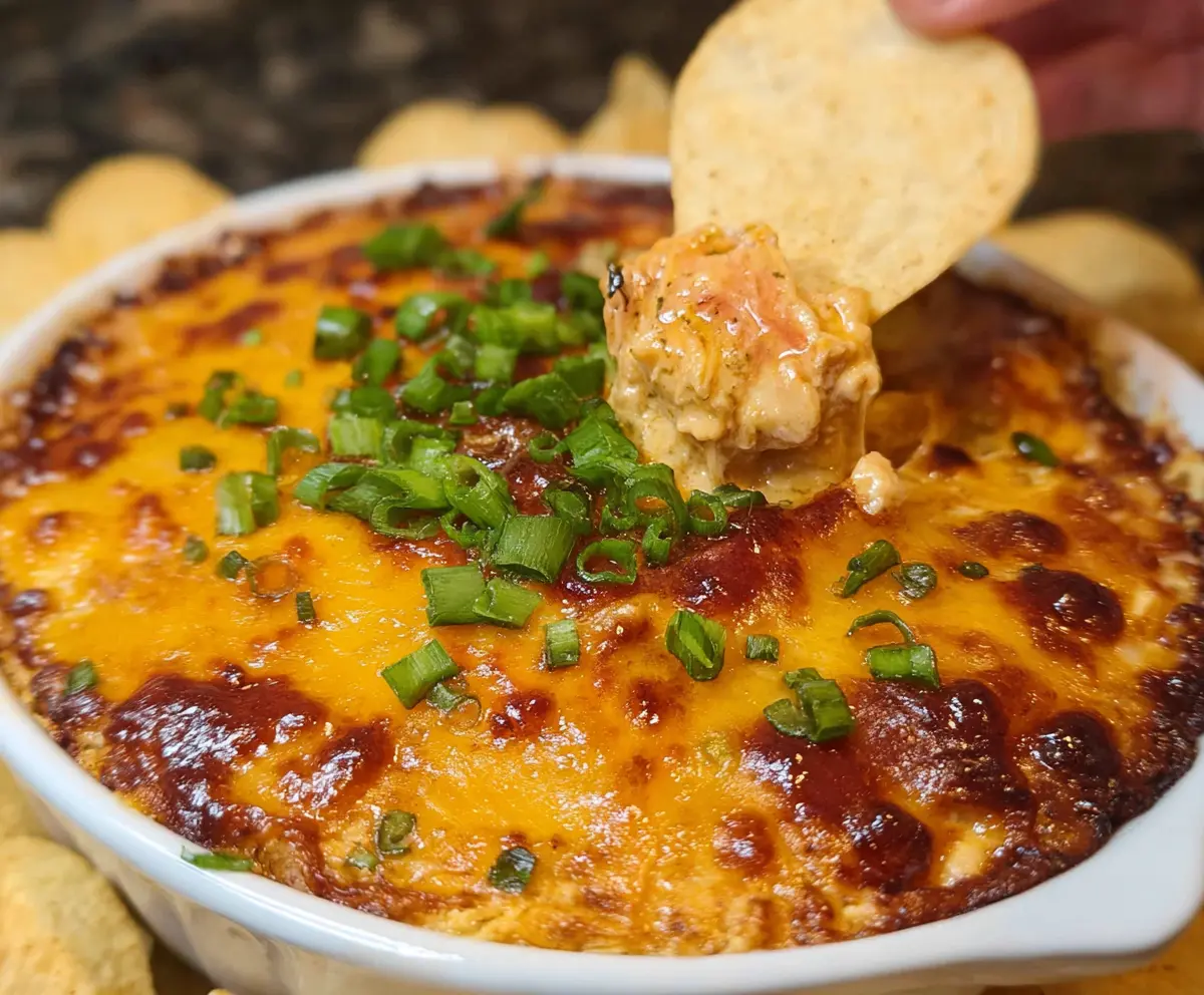 Easy BBQ Chicken Dip Recipe