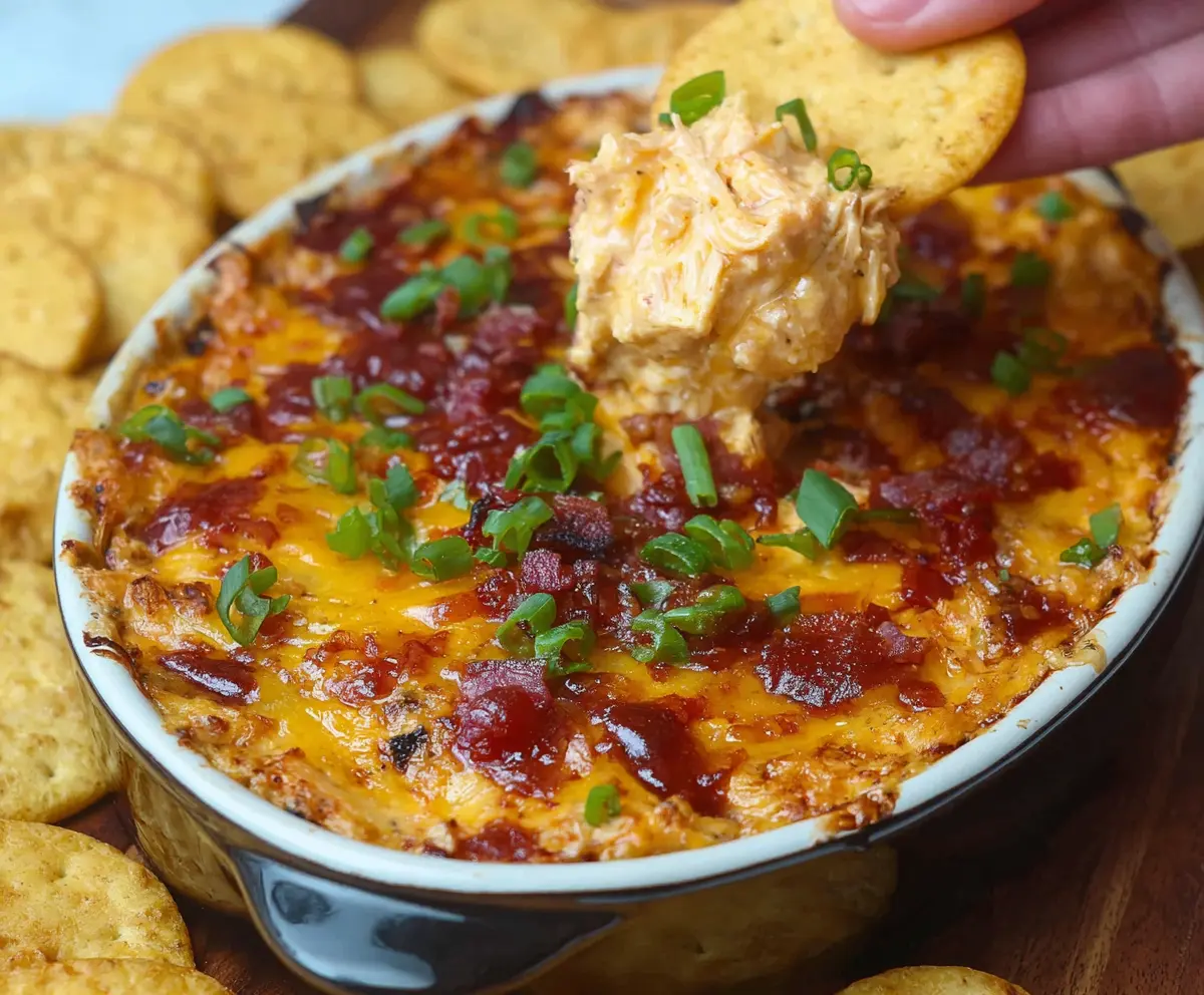 BBQ chicken dip