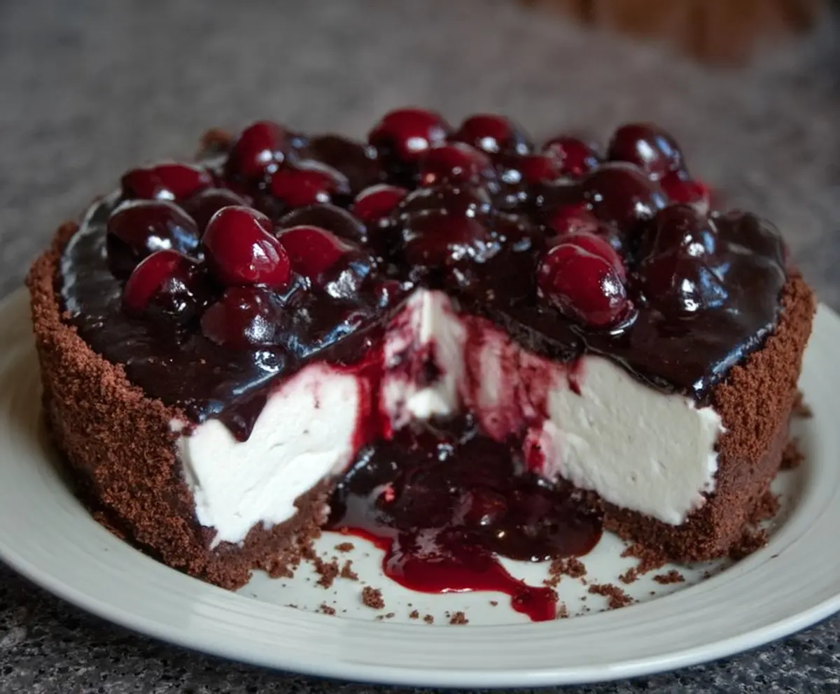 Decadent Black Forest Cheesecake Recipe