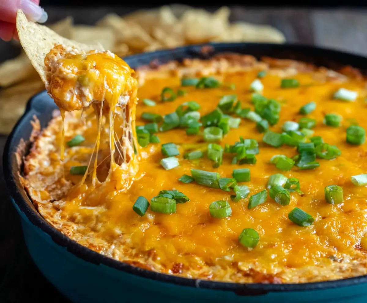 Bold Cheesy Texas Trash Dip Recipe