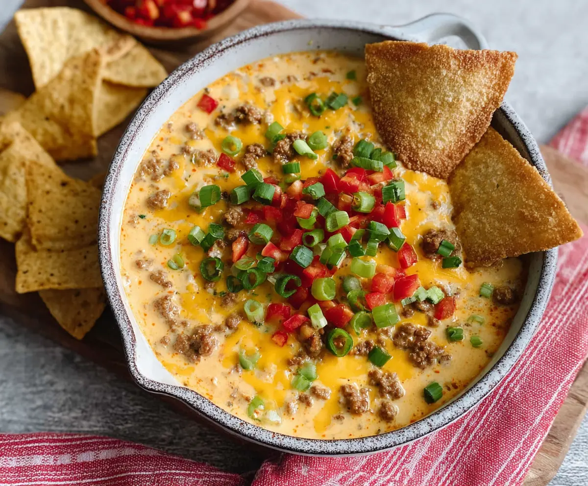 Best Cheesy Sausage Rotel Dip