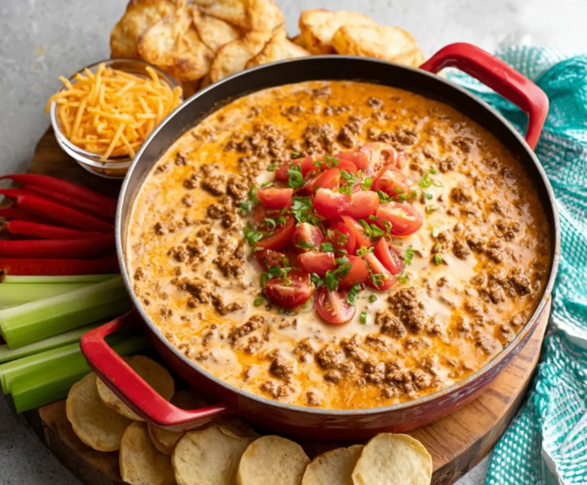 Easy Football Dip Beef for Game Day