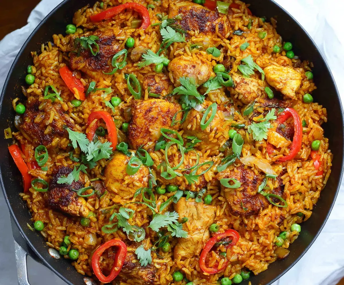 Easy Peri Peri Chicken & Rice One Pot