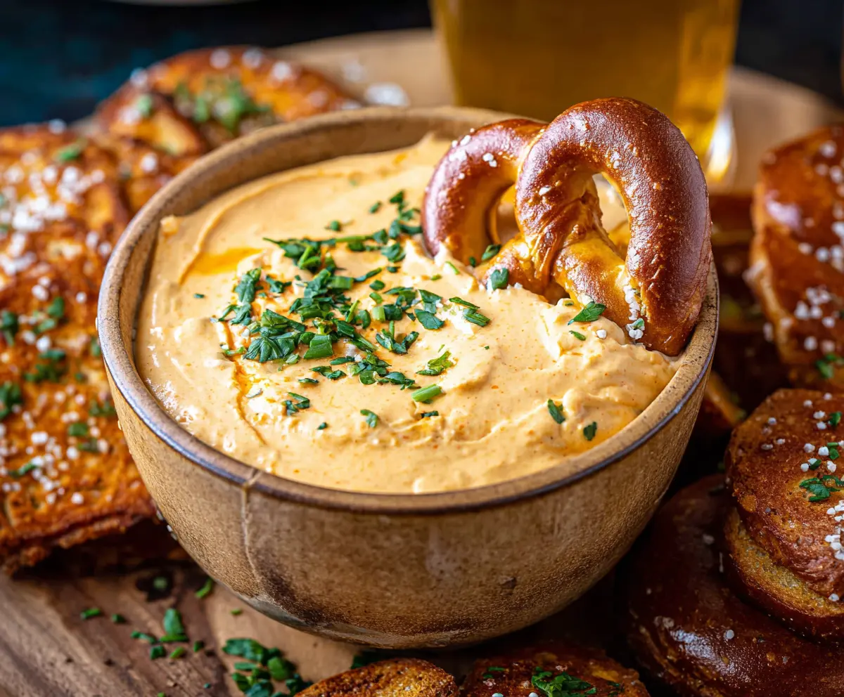 Easy Savory Beer Cheese Dip