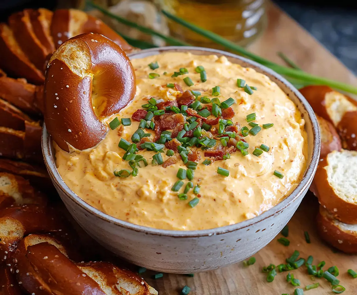 Savory Beer Cheese Dip Recipe