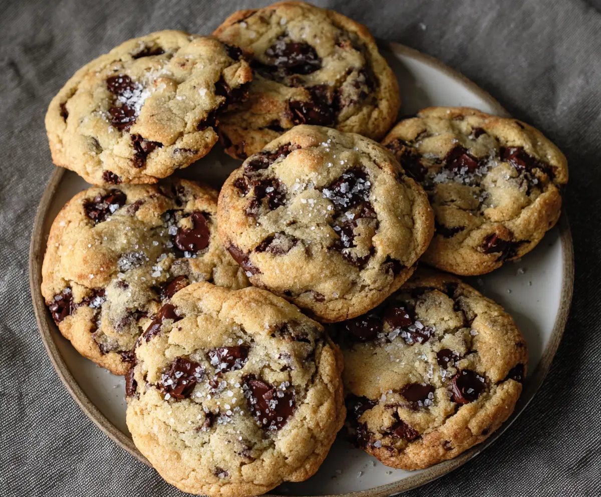 Easy Sourdough Chocolate Chip Cookies