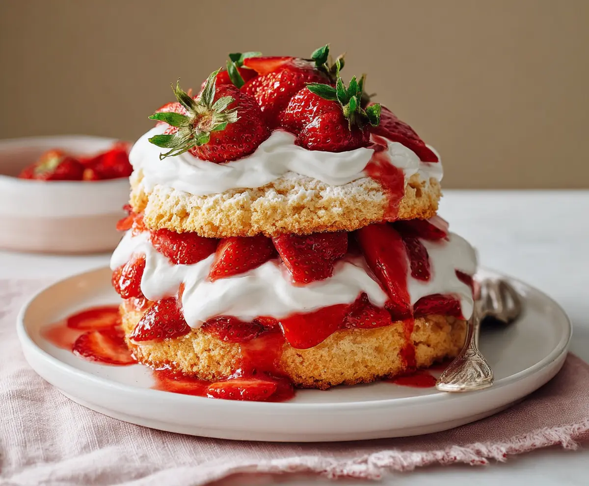 Easy Strawberry Shortcake Recipe