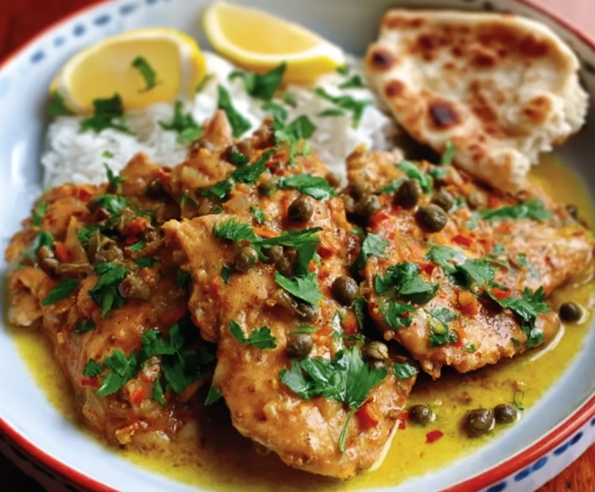Easy Caper Butter Chicken Recipe