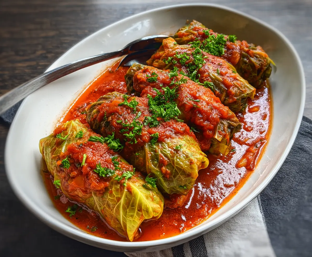 Easy Homemade Cabbage Rolls Recipe