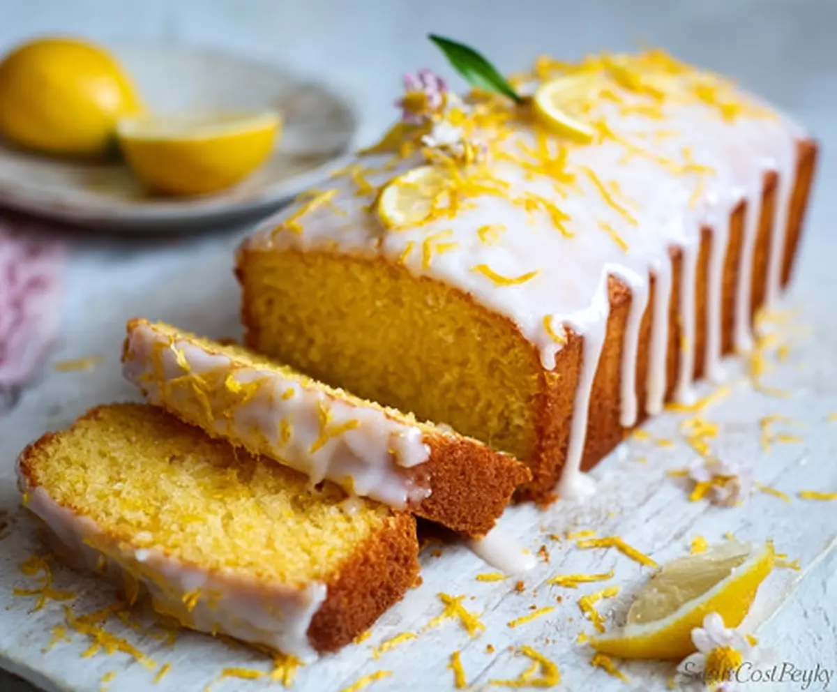 Easy Lemon Drizzle Cake Recipe