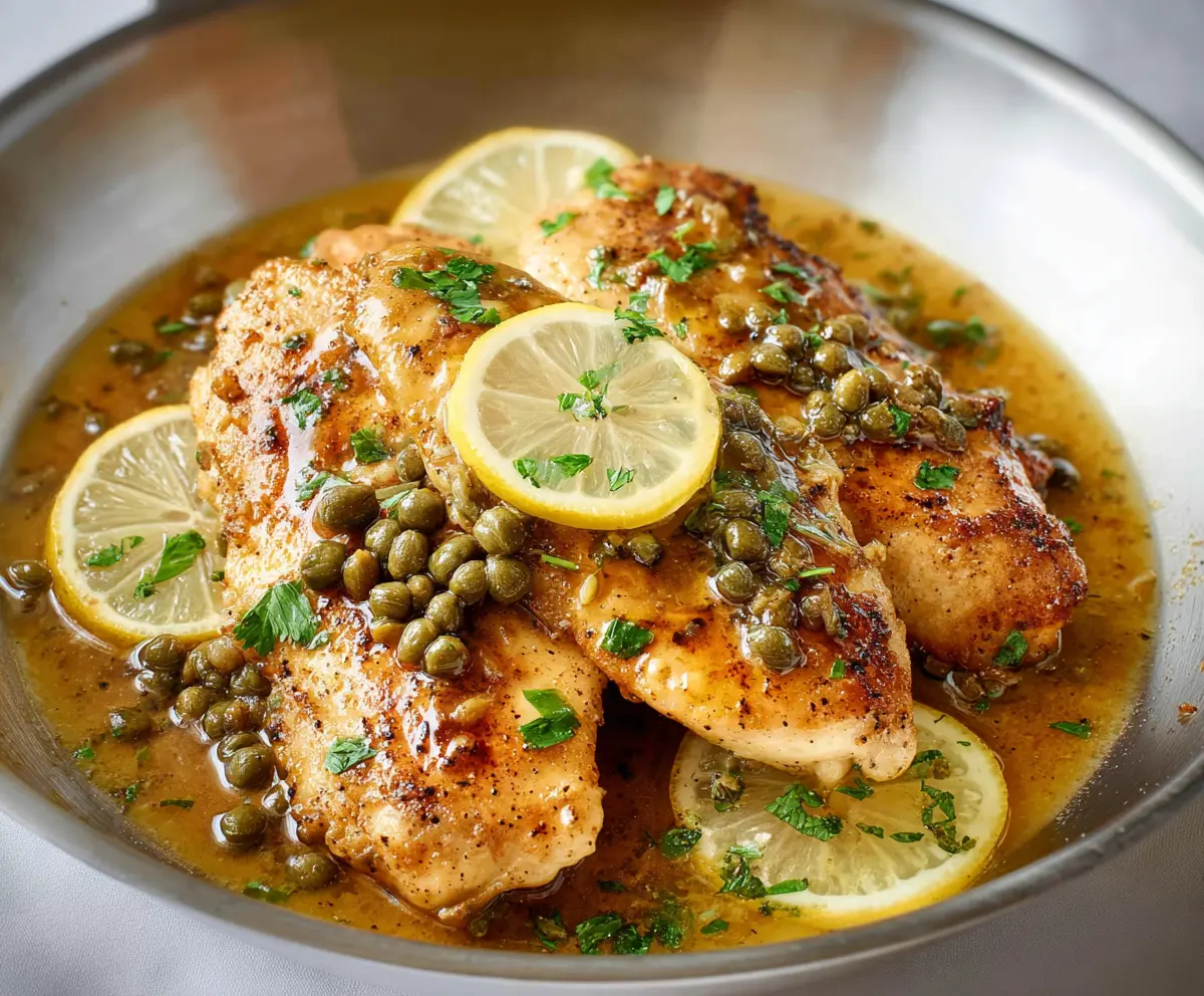 Easy Chicken Piccata Recipe