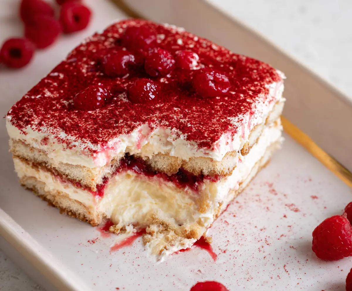 Easy Raspberry Tiramisu Recipe