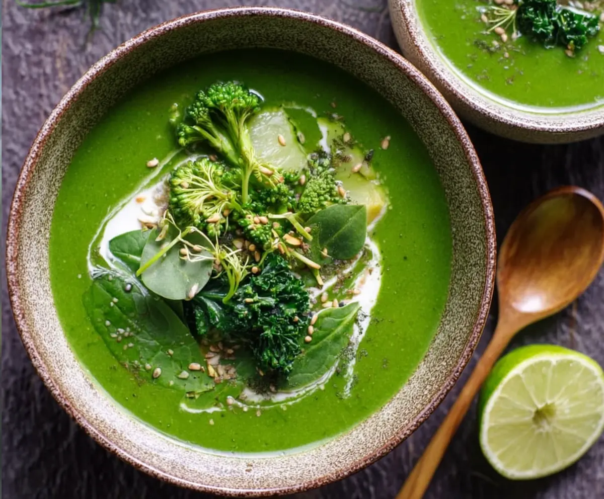 Easy Green Detox Soup Recipe