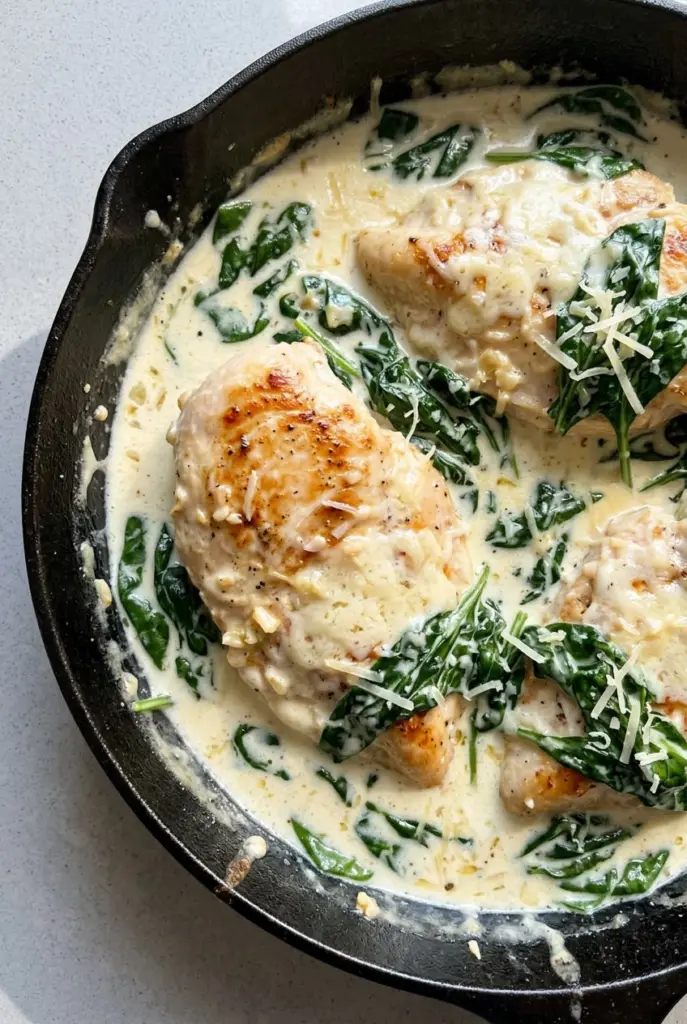 Creamy Chicken Florentine