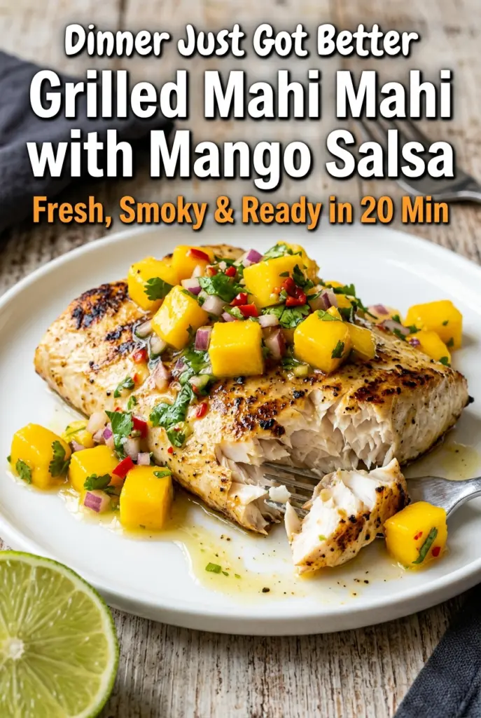 Grilled Mahi Mahi with Mango Salsa