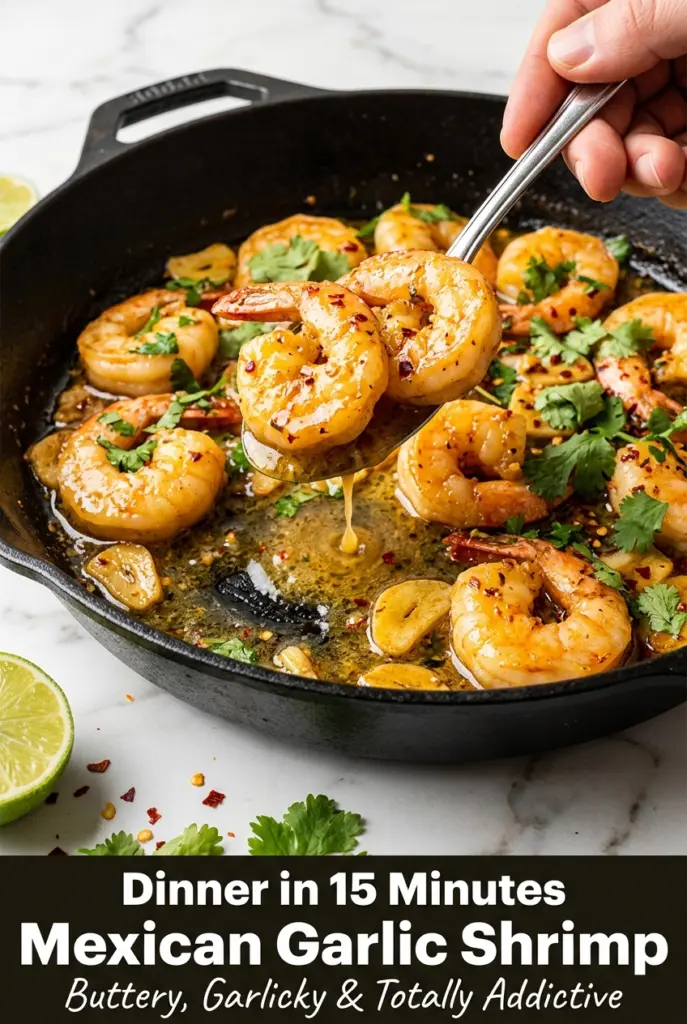 Mexican Garlic Shrimp (Camarones al Mojo de Ajo)