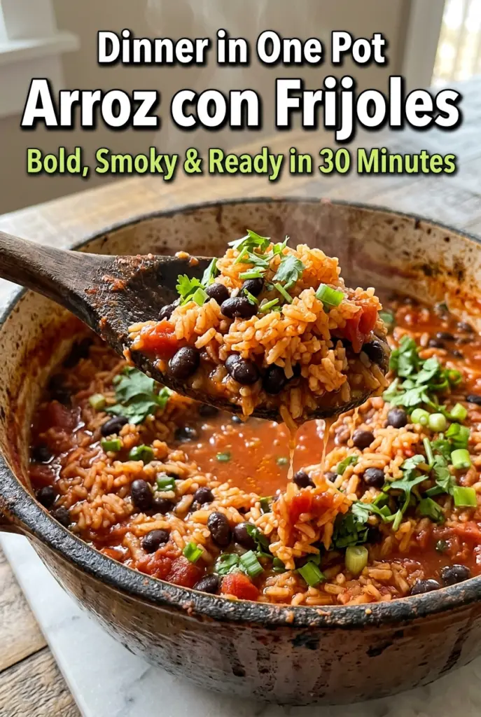 One Pot Arroz con Frijoles
