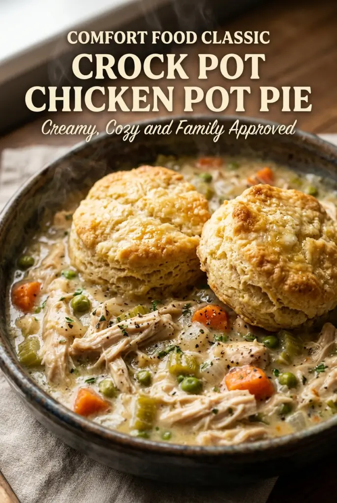Crock Pot Chicken Pot Pie