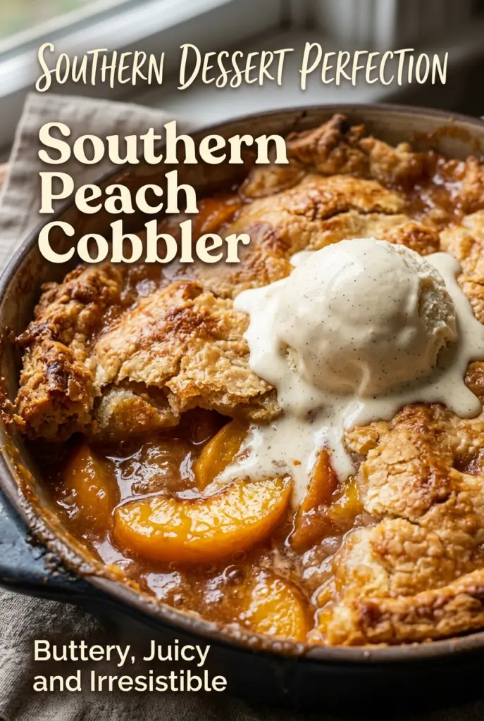Southern Peach Cobbler