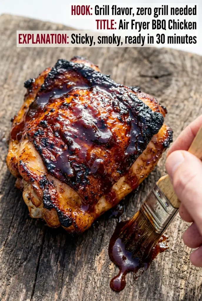 Air Fryer BBQ Chicken