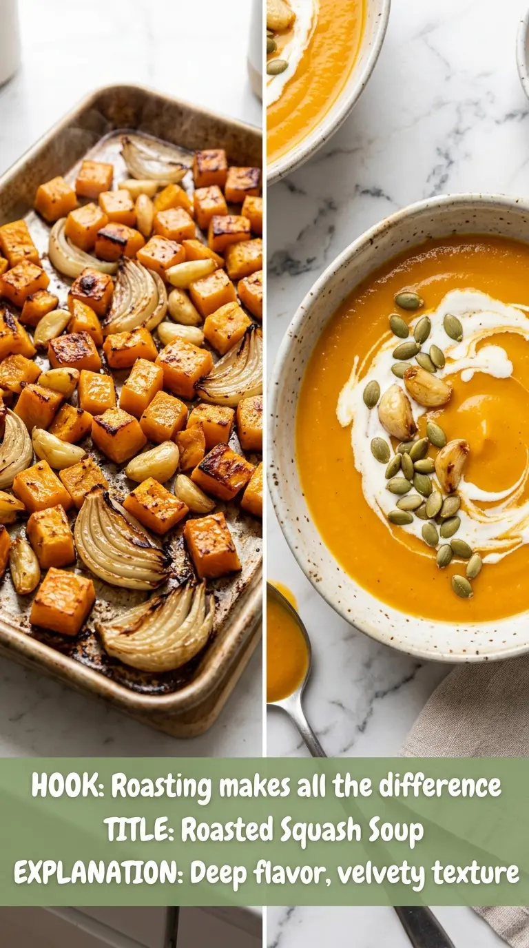 Roasted Butternut Squash Soup