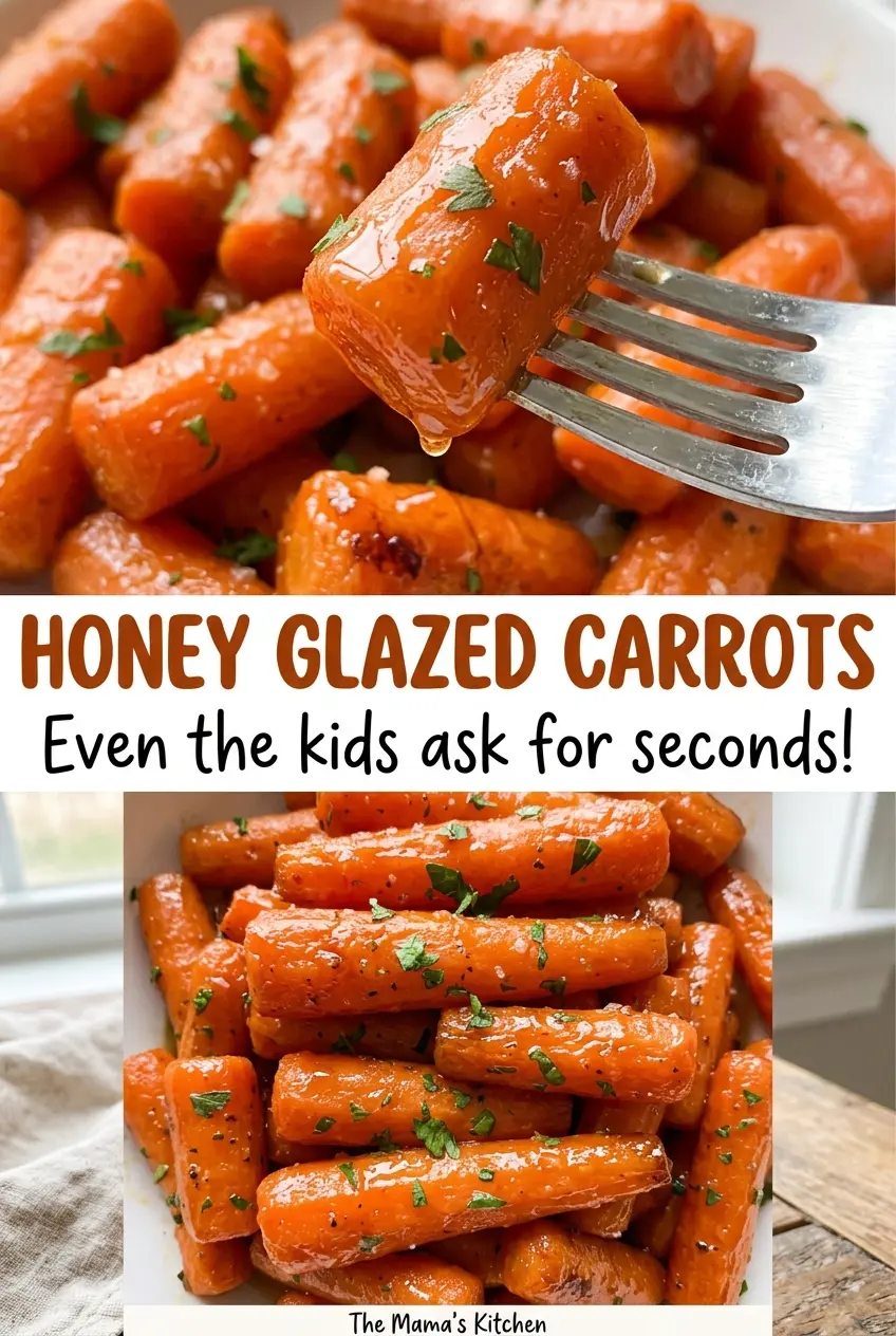 Honey Glazed Carrots glossy tender rounds